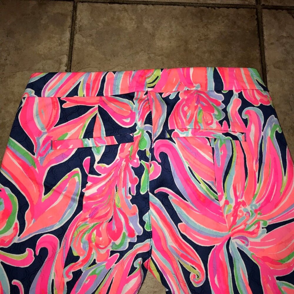 Lilly Pulitzer Kelly Skinny Ankle Pants Banana Flambé NWT - Picture 10 of 13